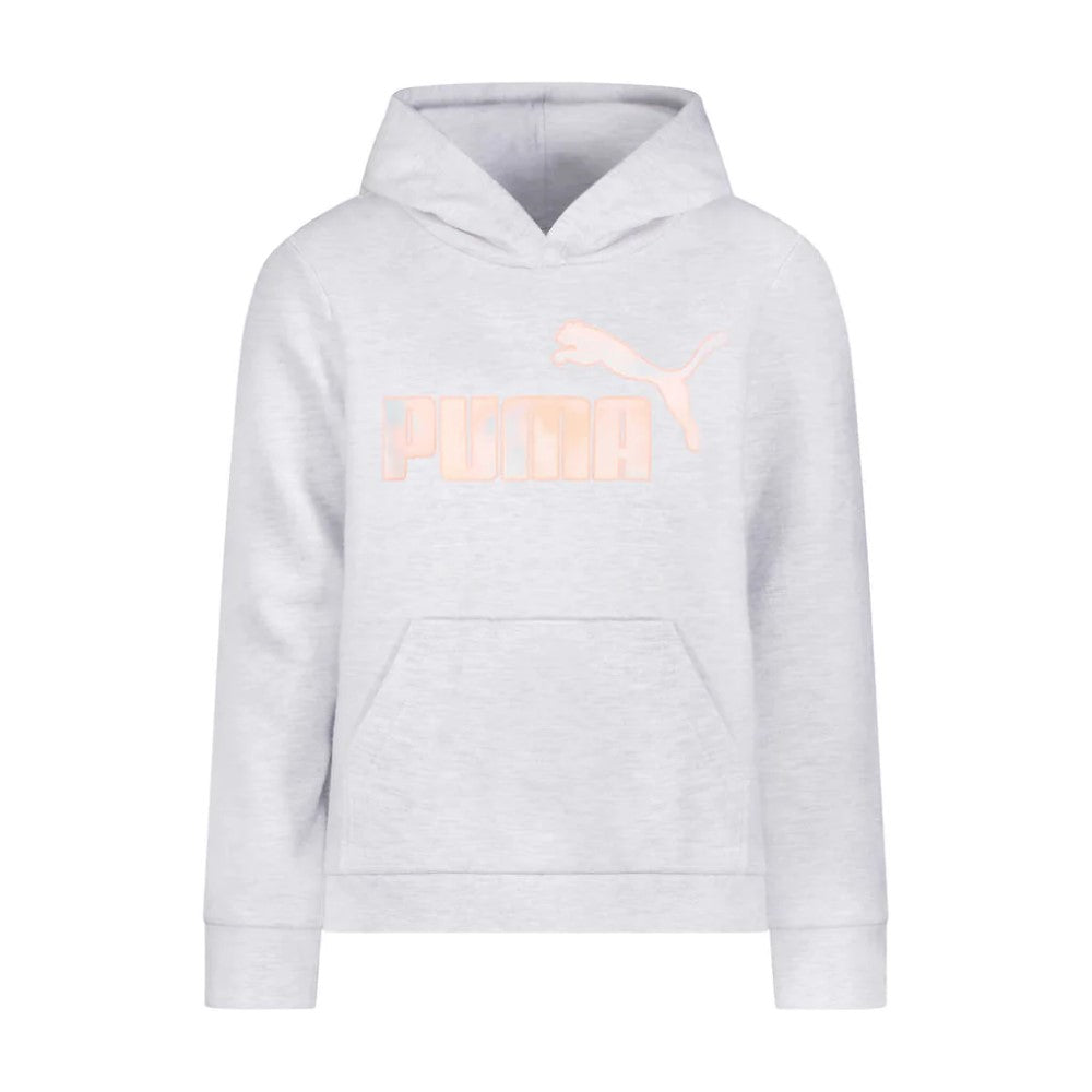 Puma Sweater Para Niña Color Gris Claro