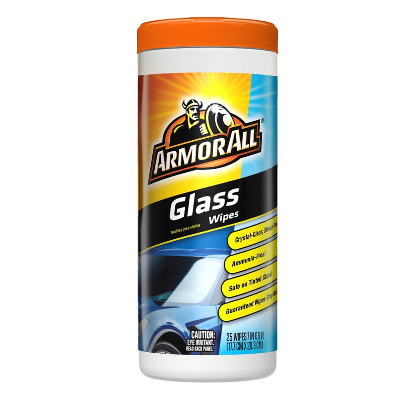 Armorall Wipes para Vidrios de Carros 25und