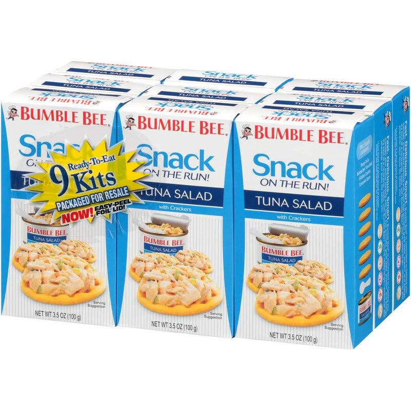 Atun y Galletas Bumble Bee Pack 6 Und Snack On The Run With Crackers