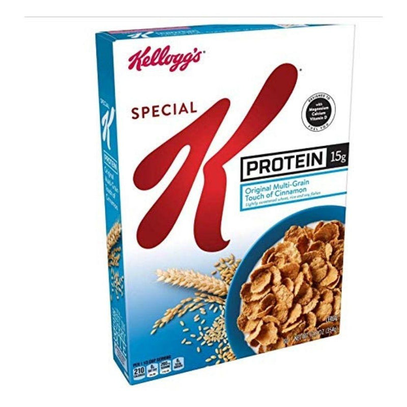 Cereal Special K Kellogg's Protein Original Multigrain Touch of Cinnamon 354gr - Madison Center