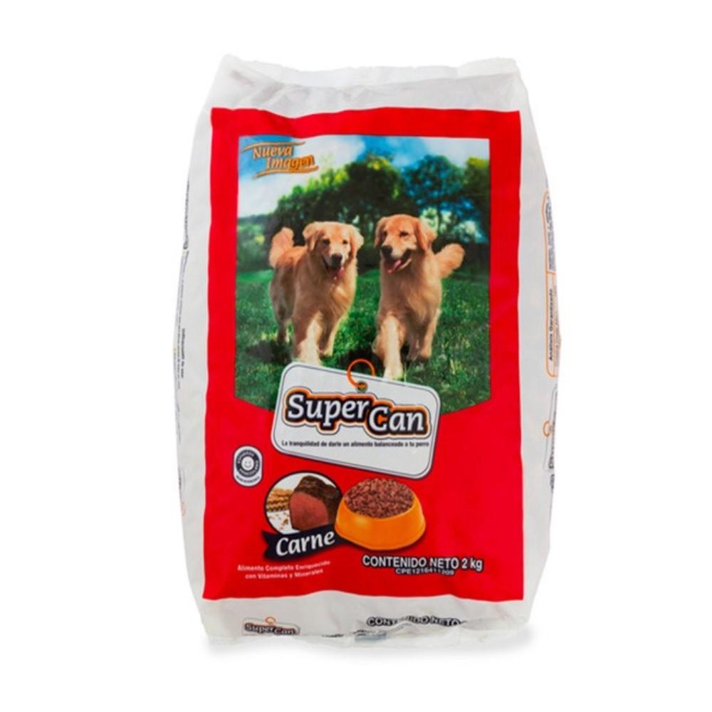 Super Can Adultos Carne  Nacional 2 kg