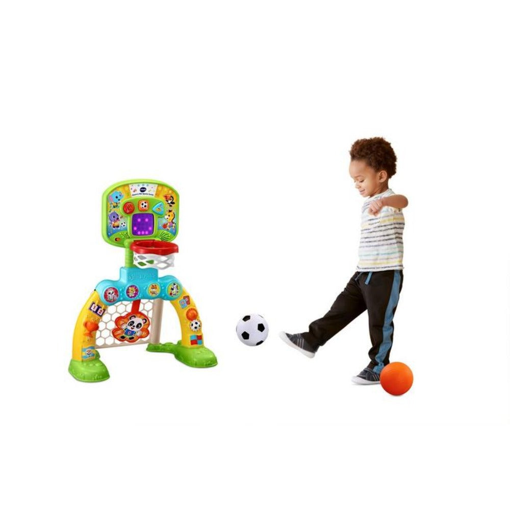 VTech Count and Win Sports Center Toddler Basketball and Soccer Smart Toy