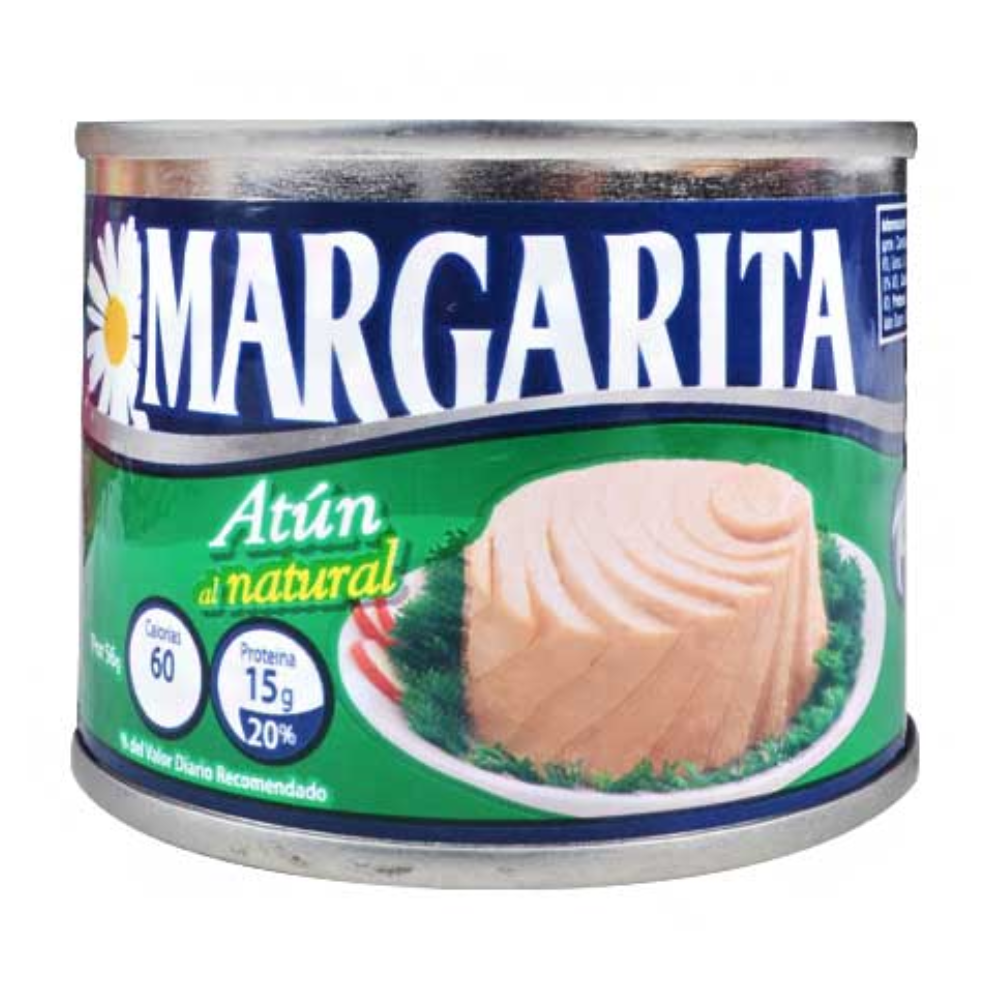 Atun Margarita al natural lata de 140g Nacional