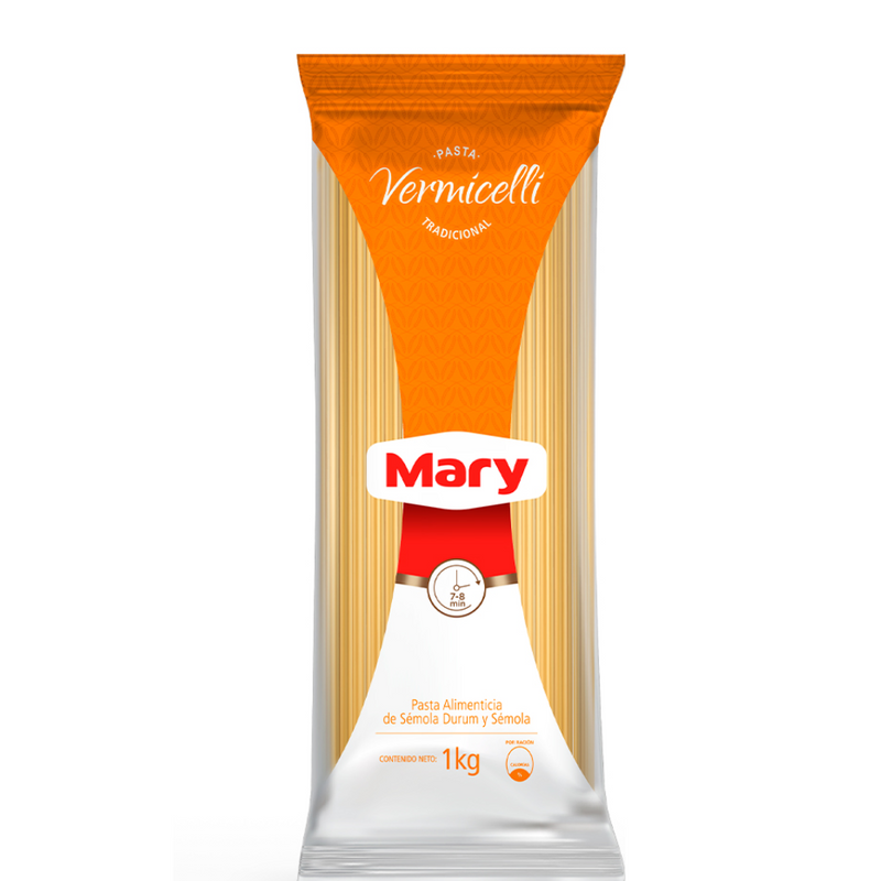 Pasta Mary Vermicelli Tradicional 1Kg