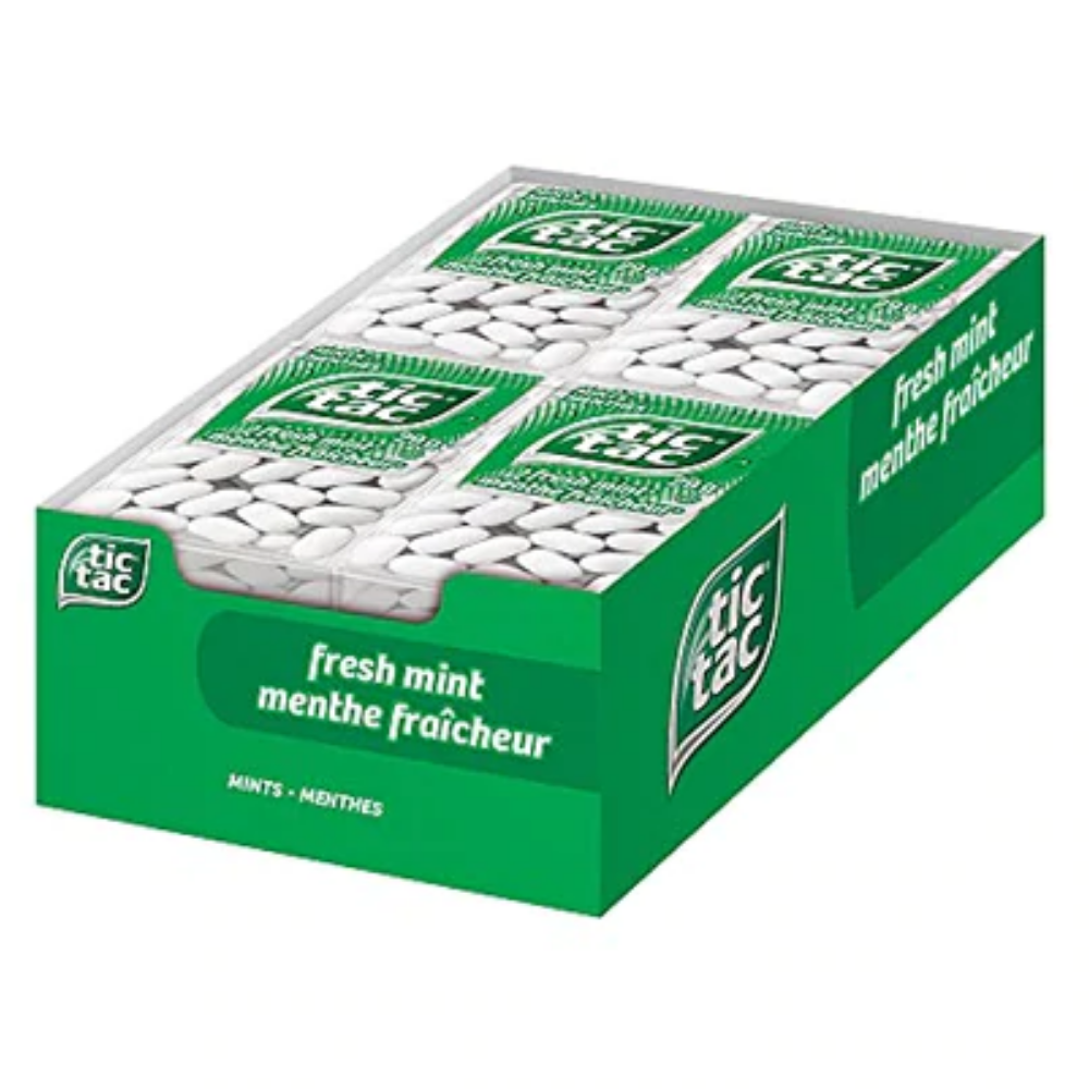 Caramelos Tic Tac 12 Und (Caja) Freshmints