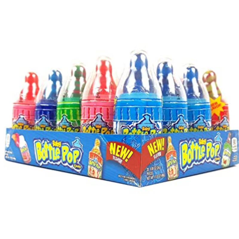 Baby Bottle Pop Candy 20 unidades Sabores Mixtos