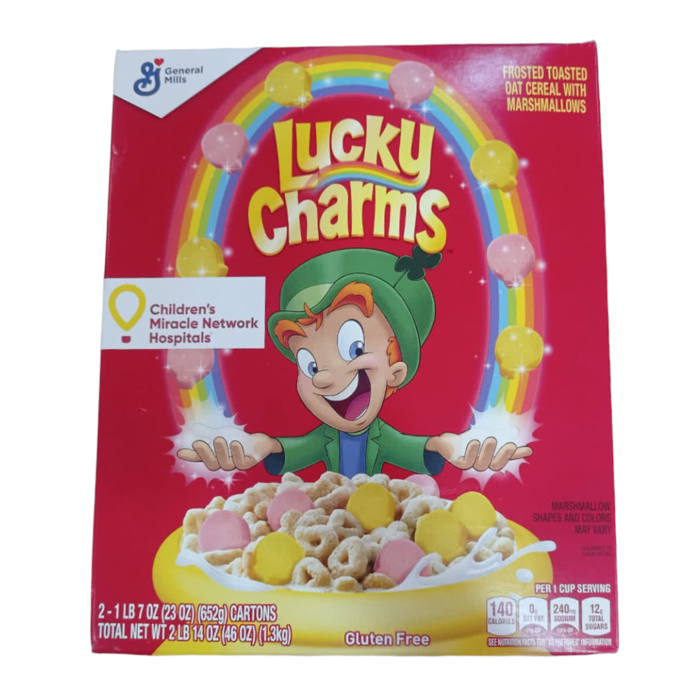 Lucky Charms 2 Bags Gluten Free 1.3kg