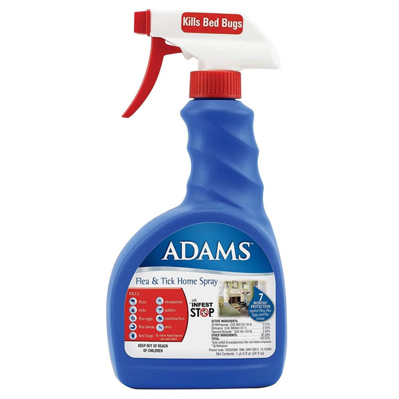 Adams Spray Repelente de Pulgas y Garrapatas Para la Casa Infest Stop 709.7ml