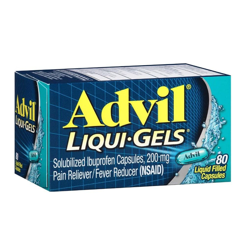 Advil Liqui Gels Mini 80 Capsules 200mg