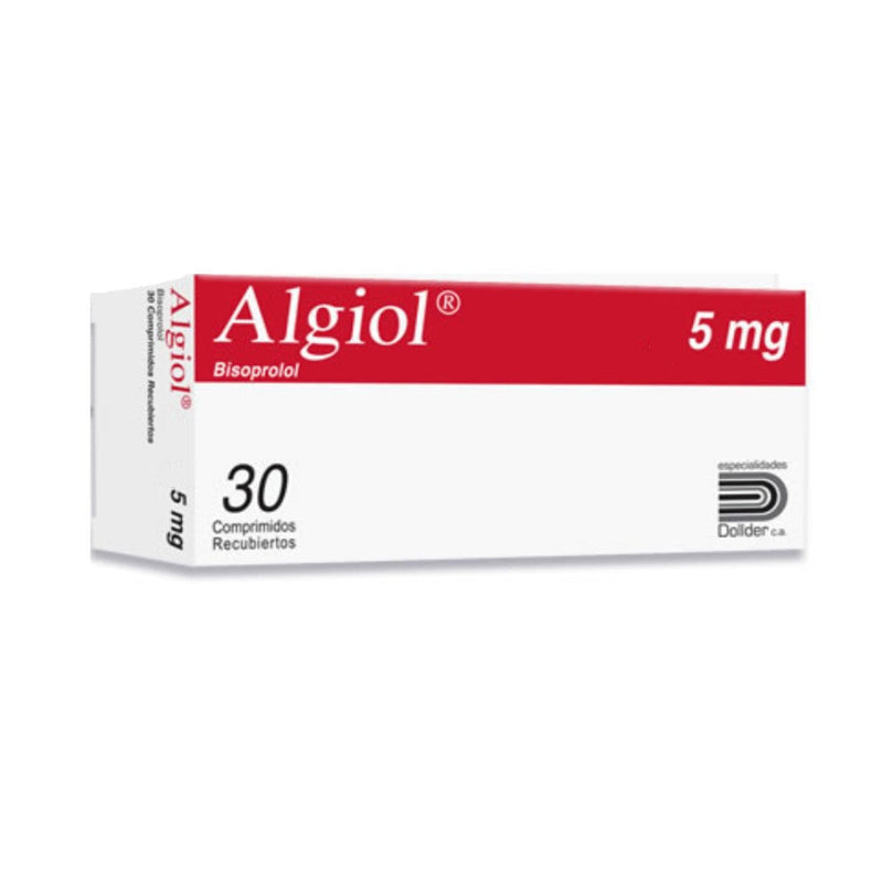 Algiol Dollder Bisoprolo 5mg 30Comprimidos Recubiertos