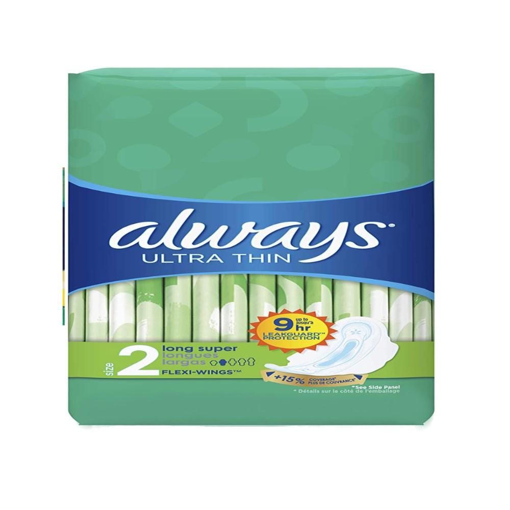 Always Toallas Sanitarias Ultra Thin Size 2 46 Und