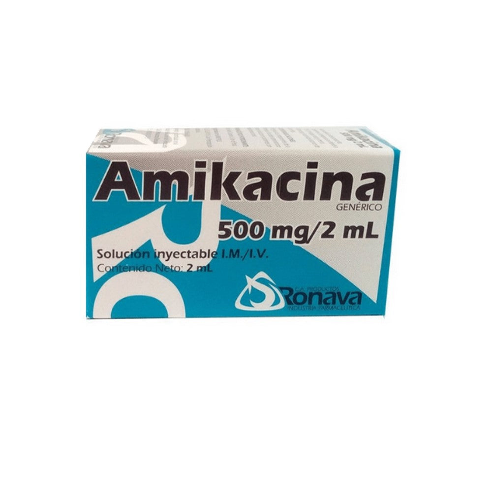 Amikacina Ronava 500mg/2ml