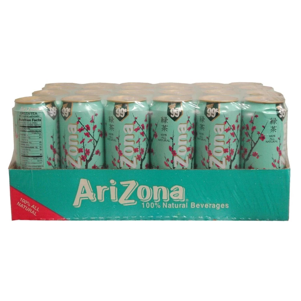 Arizona 30 Und Te verde Ginseng and Honey  de 340 ml