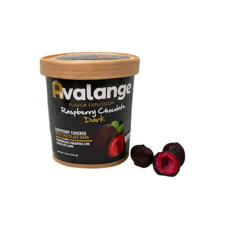 Rasberries Avalange Cubierta Con Chocolate Dark 142g