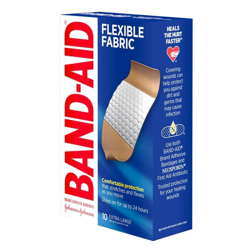 Curitas Band Aid Flexible Fabric 10 Extra Large