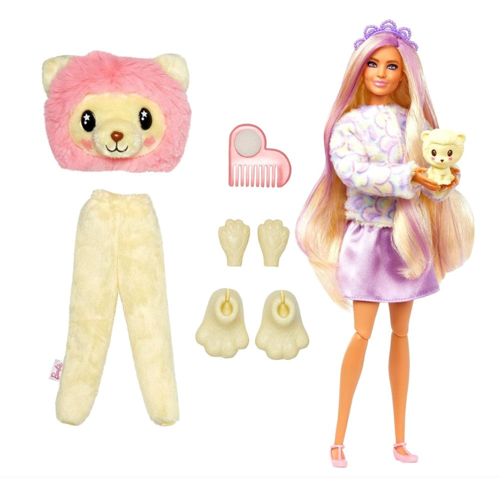 Barbie Cutie Reveal 10 Surprises Pet Inside  +3