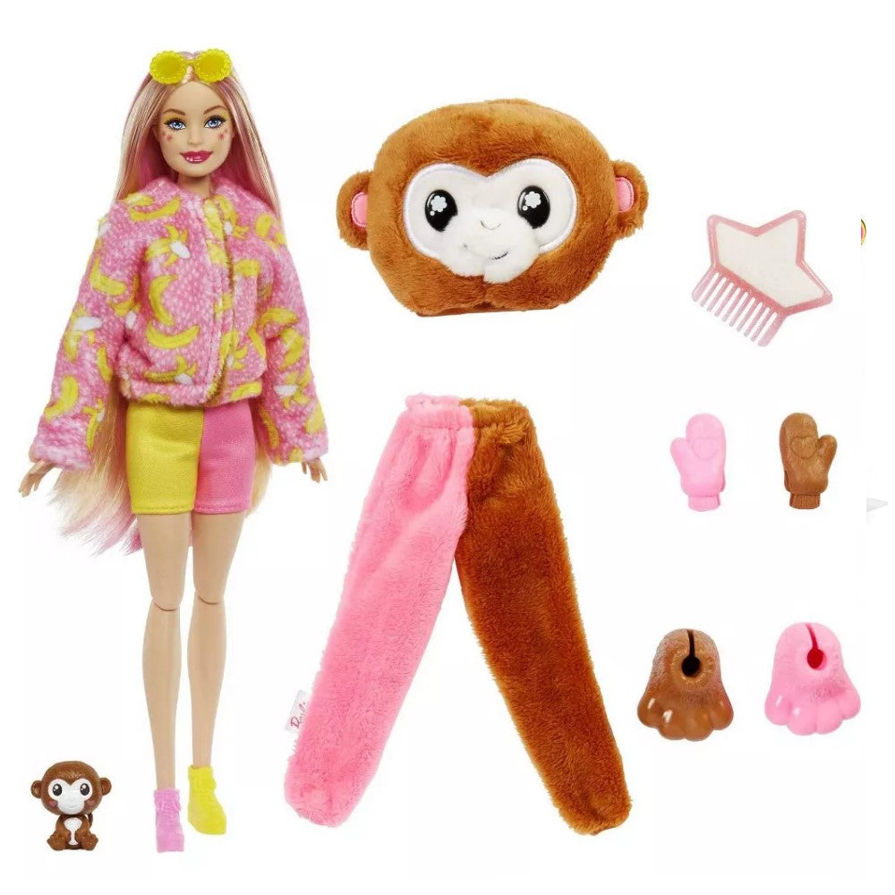 Barbie Cutie Reveal 10 Surprises Pet Inside 3+