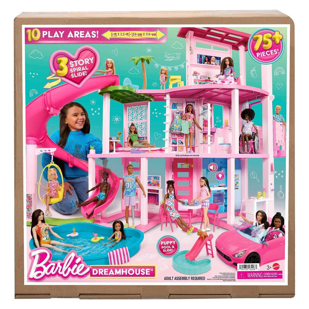 Barbie Dreamhouse Gigante 75piezas 3+