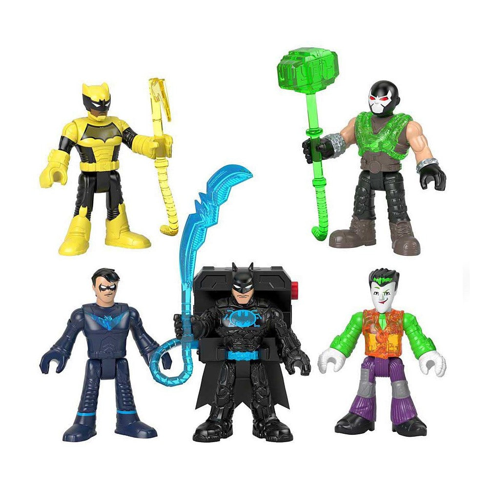 Imaginext Superfriends 5 Figuras de Accion 3-8