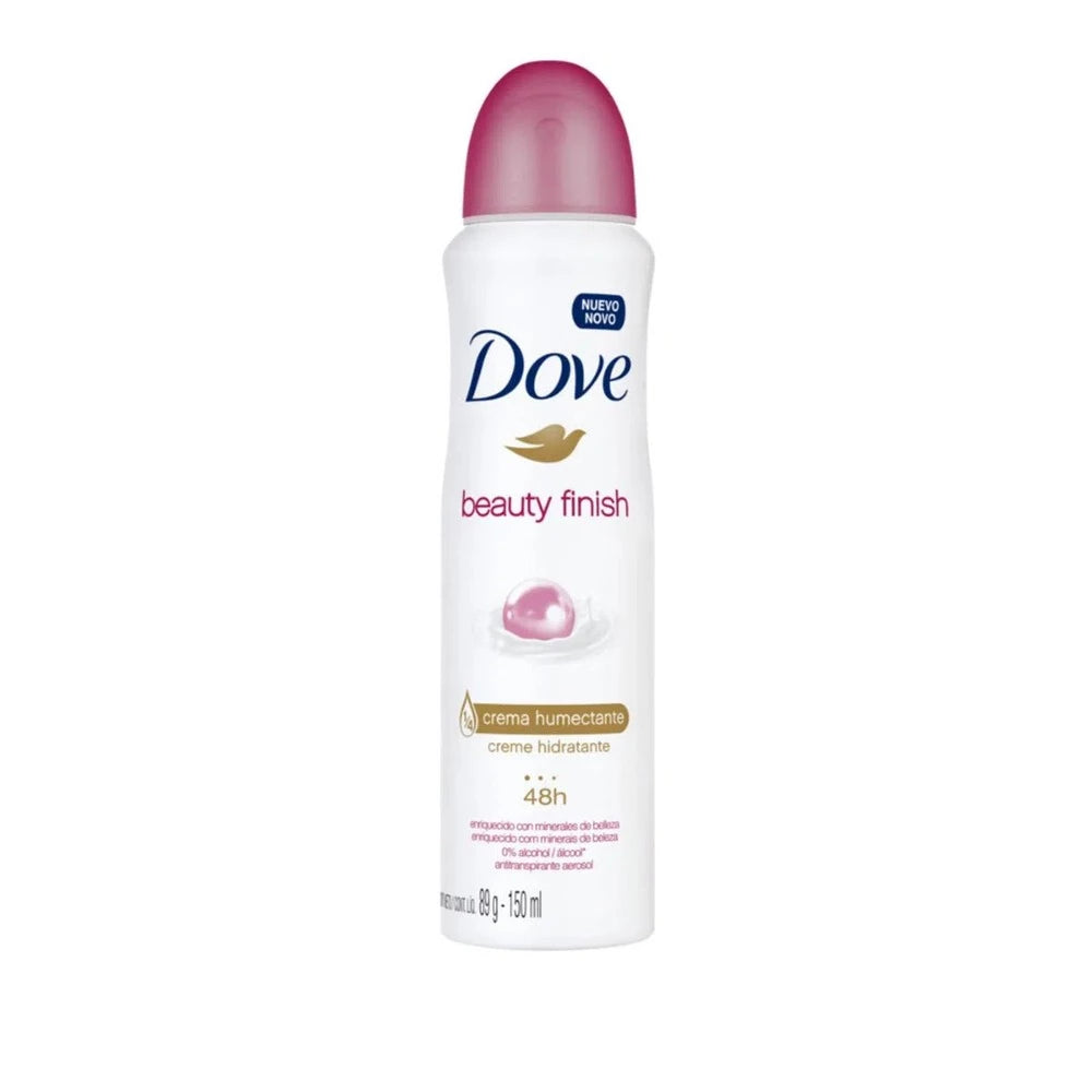 Desodorante Dove Spray Beauty Finish Light Reflecting Minerals 150mL