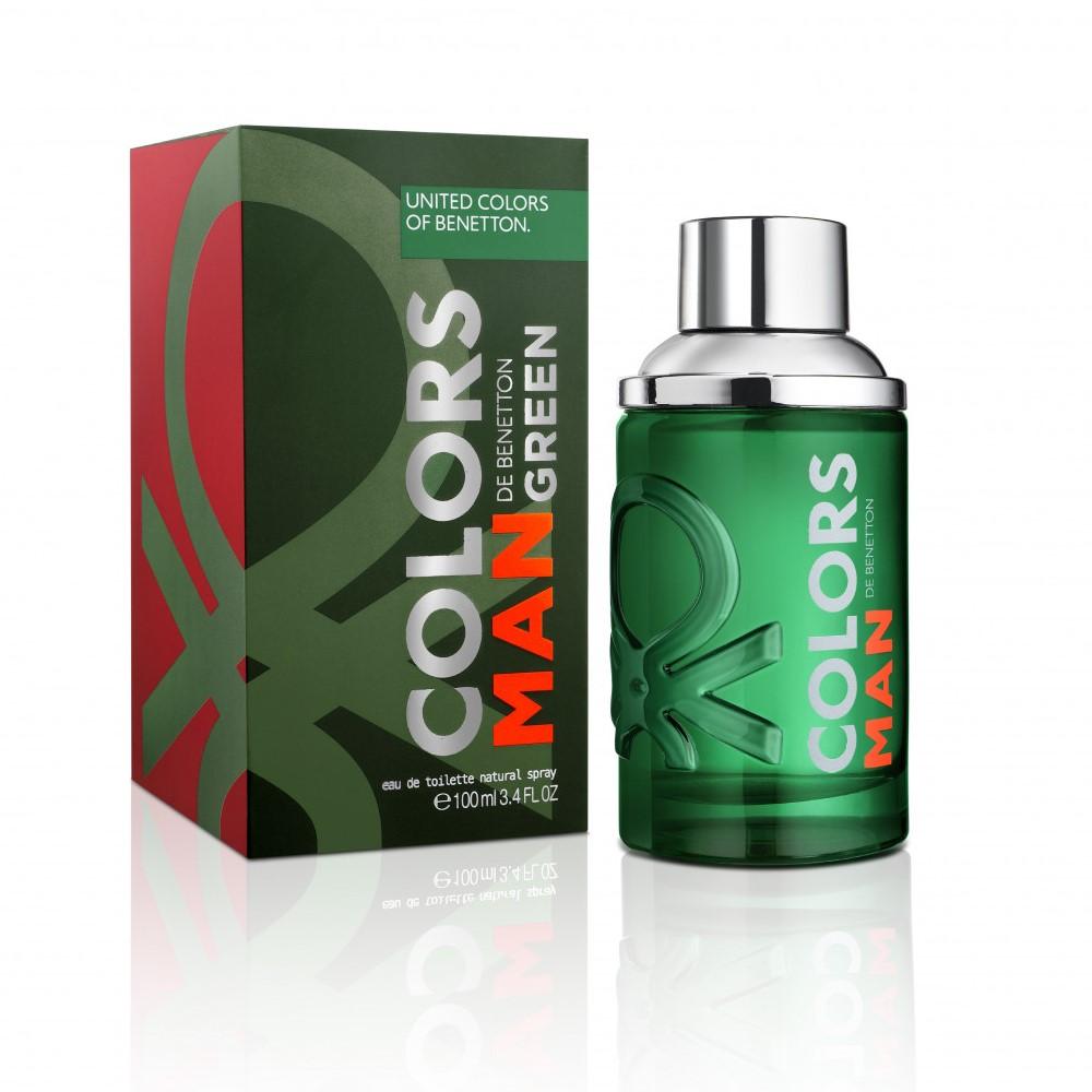 Benetton Colors Man Green Eau de Toilette For Men 100ml