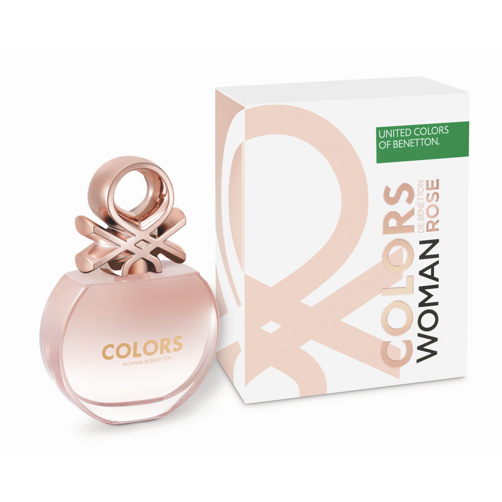 Benetton Colors Woman Rose Eau De Toilette 80ml