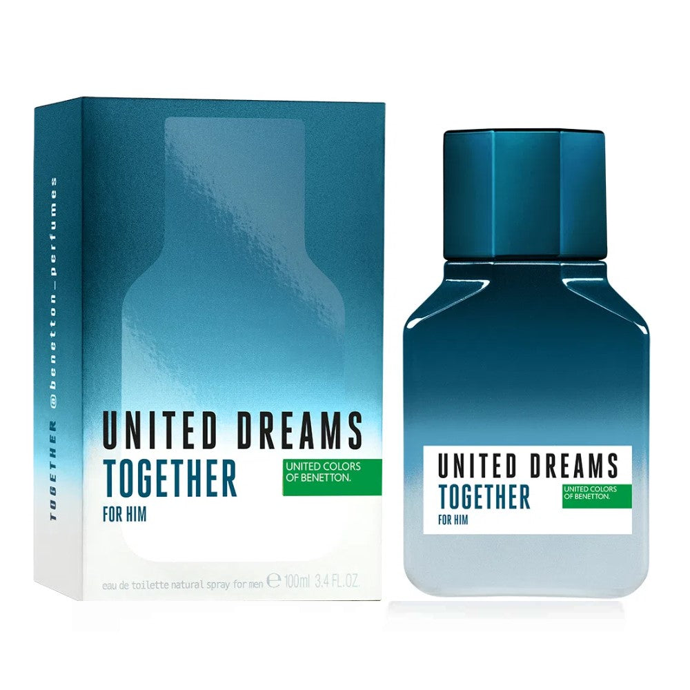 Benetton United Dreams Together Eau De Toilette For Men 60ml