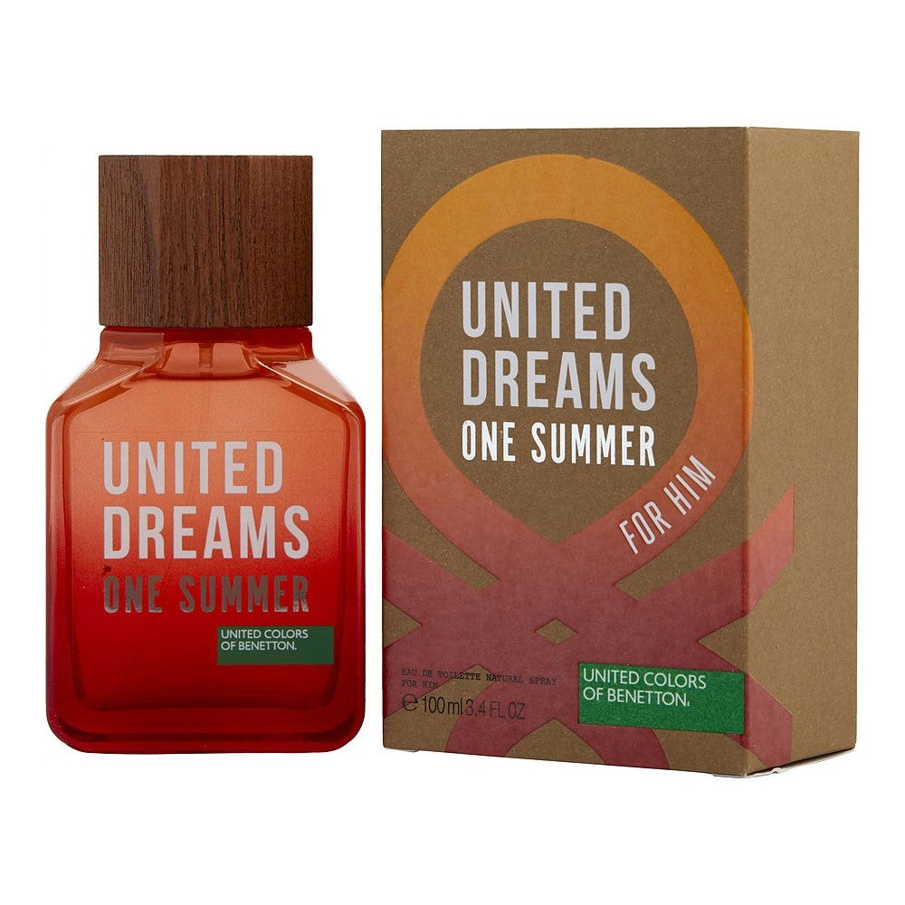 Benetton United Dreams One Summer Eau Toilette For Men 100ml