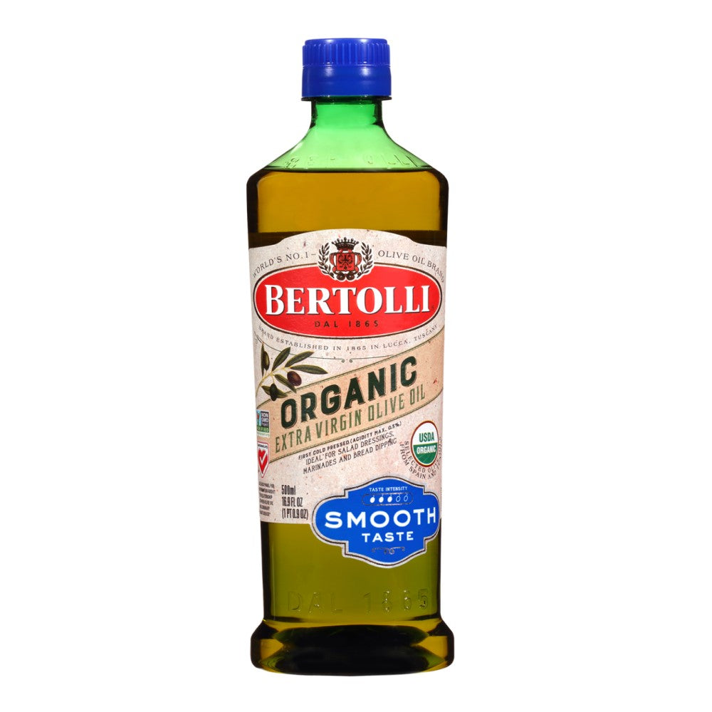 Aceite De Oliva Bertolli Organic Extra Virgin Smooth Taste 500ml
