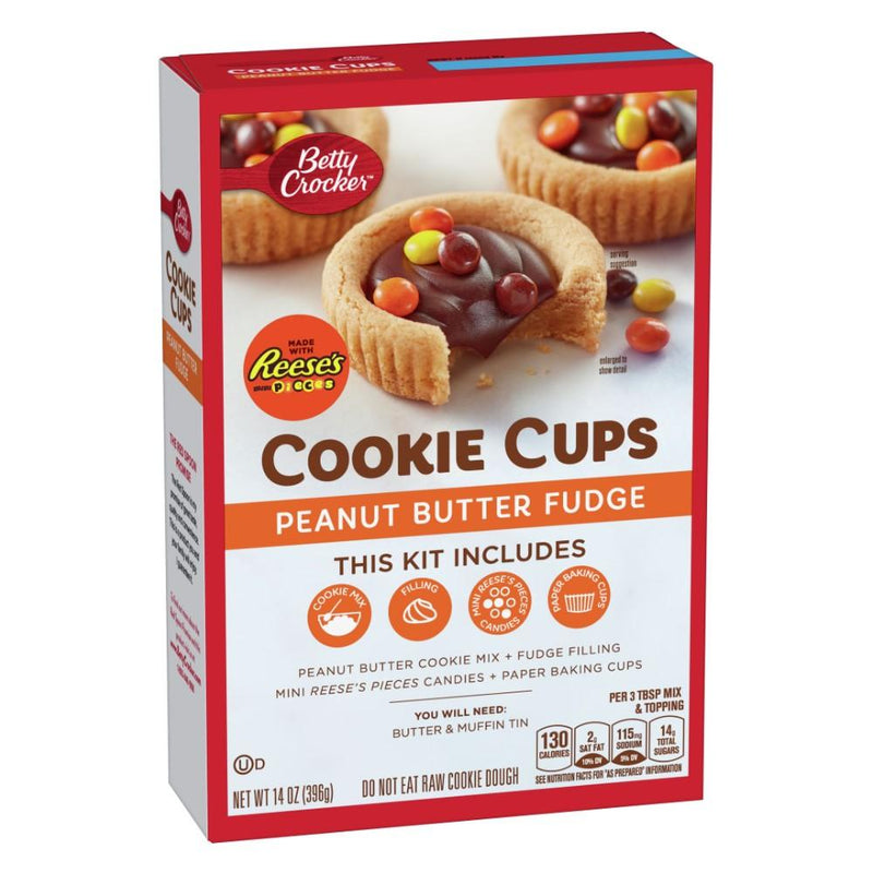 Cookie Cups Betty Crocker Peanut Butter Fudge 396g
