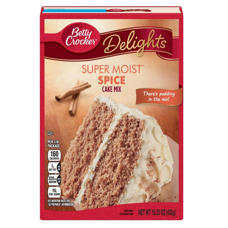 Mezcla Para Torta Betty Crocker Super Moist Spice 432g