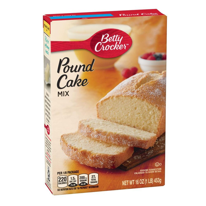 Mezcla Para Torta Betty Crocker Pound Cake 453g