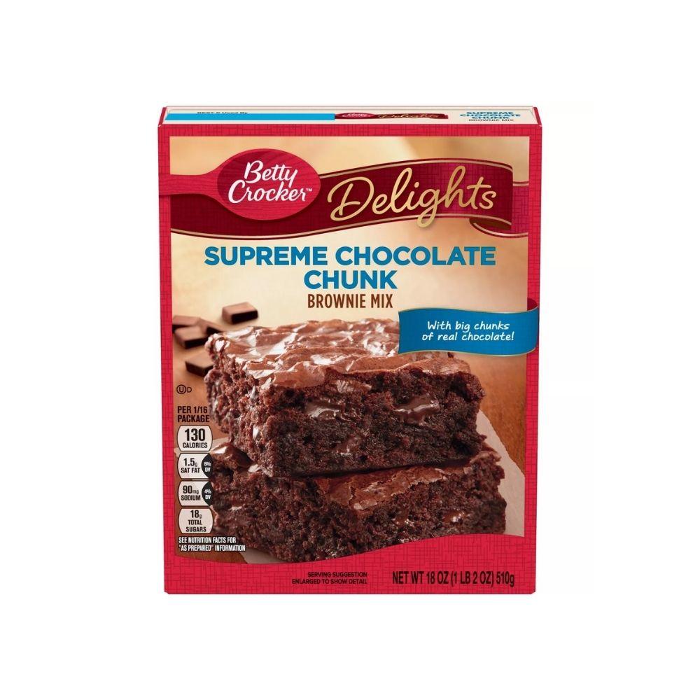 Mezcla para Brownie Betty Crocker Supreme Chocolate Chunk 510 gr