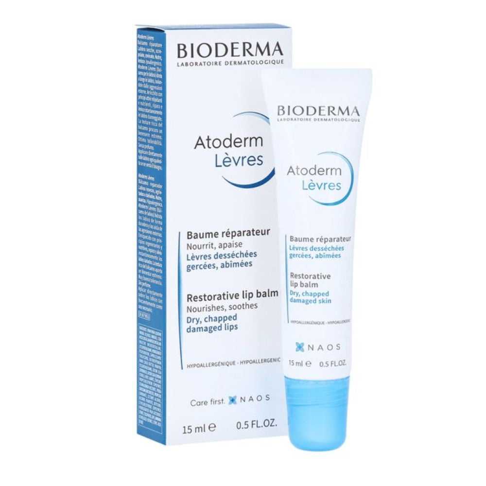 Bioderma Atoderm Lèvres Restorative Lip Balm 15ml