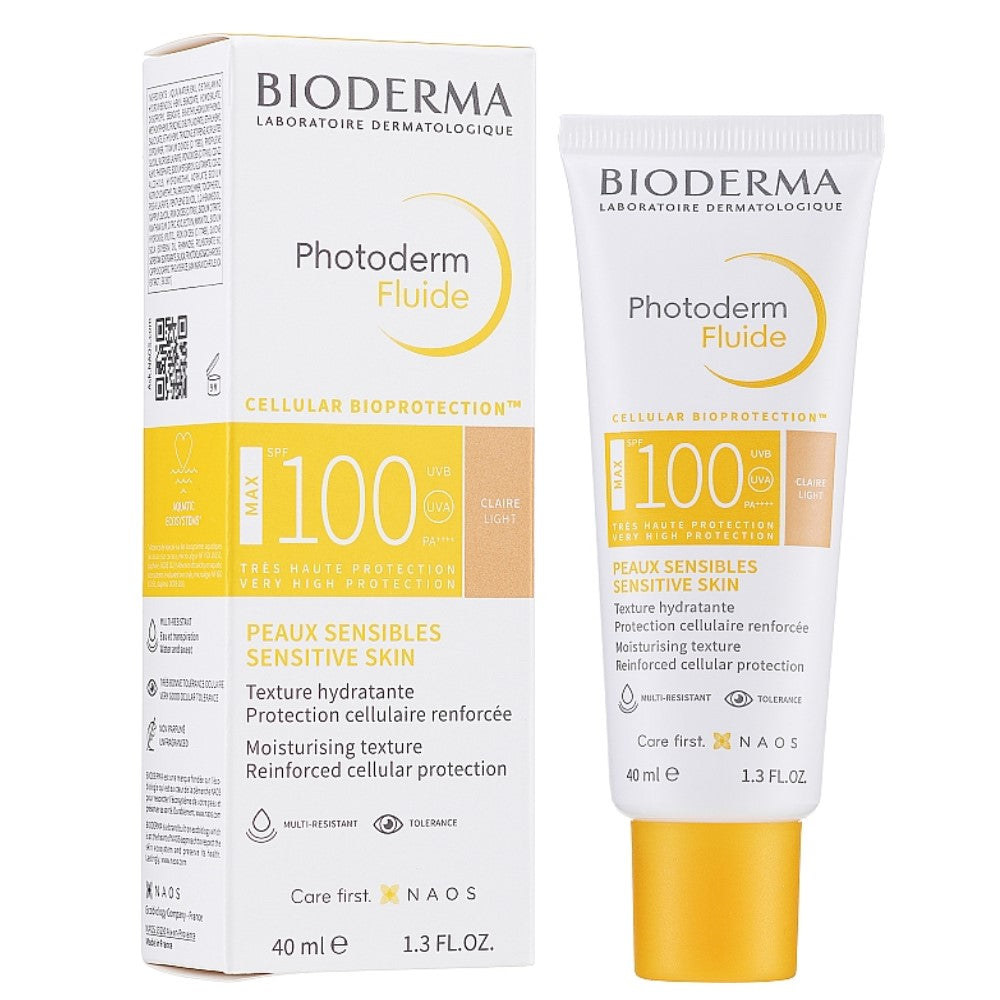 Bioderma Photoderm Fluide Cellular Bioprotection Spf 100 Light 40ml