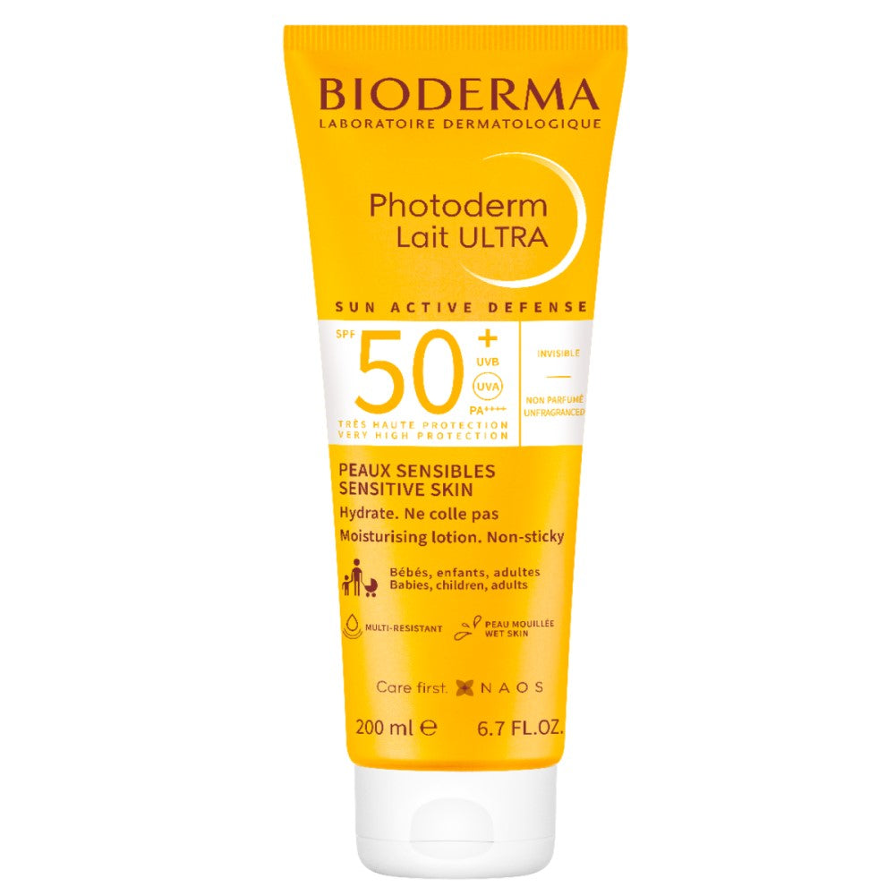 Bioderma Photoderm Lait Ultra Sun Active Defense Spf 50+ 200ml