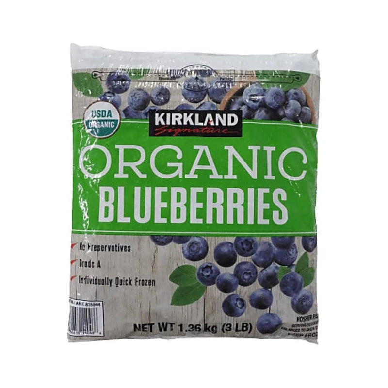 Blueberries Kirkland Organic 1.36 kg