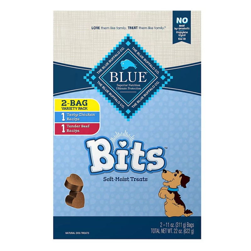 Blue Galletas Para Perros Bits Soft Moist Treats 623g