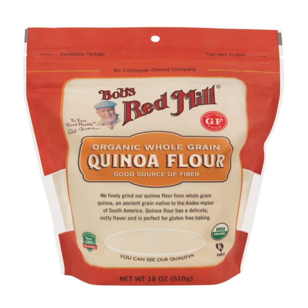 Bob's Red Mill Quinoa Flour Gluten Free Harina de Quinoa Orgánica 510 gr