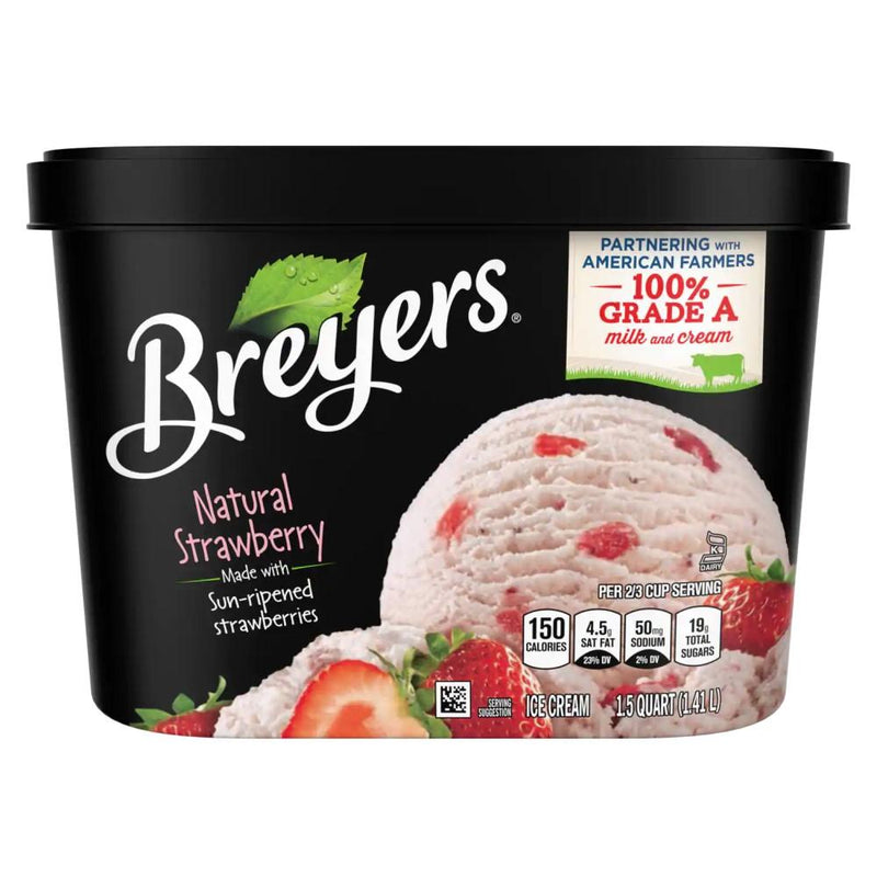 Helado Breyers Natural Strawberry 1.4Lt