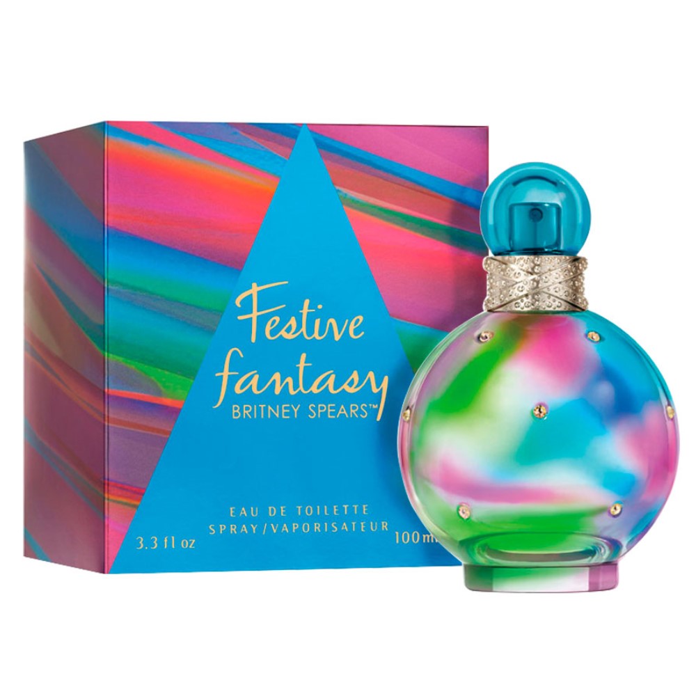 Britney Spears Festive Fantasy Eau De Toilette For Woman 100ml