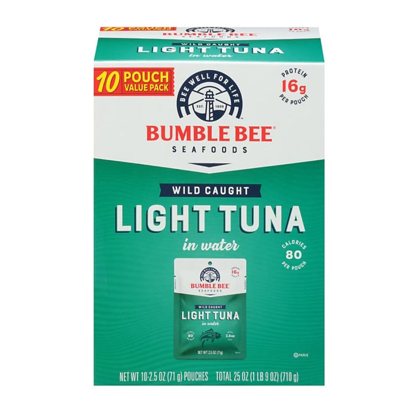 Bumble Bee Wild Caught Light Tuna In Water 10und 710g