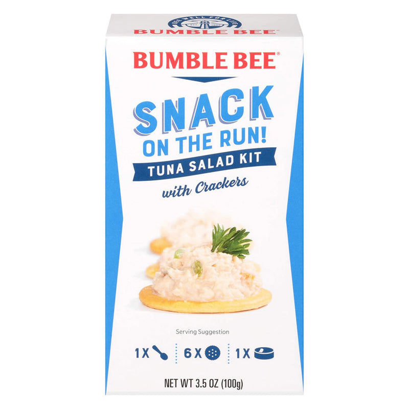 Atun y Galletas Bumble Bee Pack 6 Und Snack On The Run With Crackers