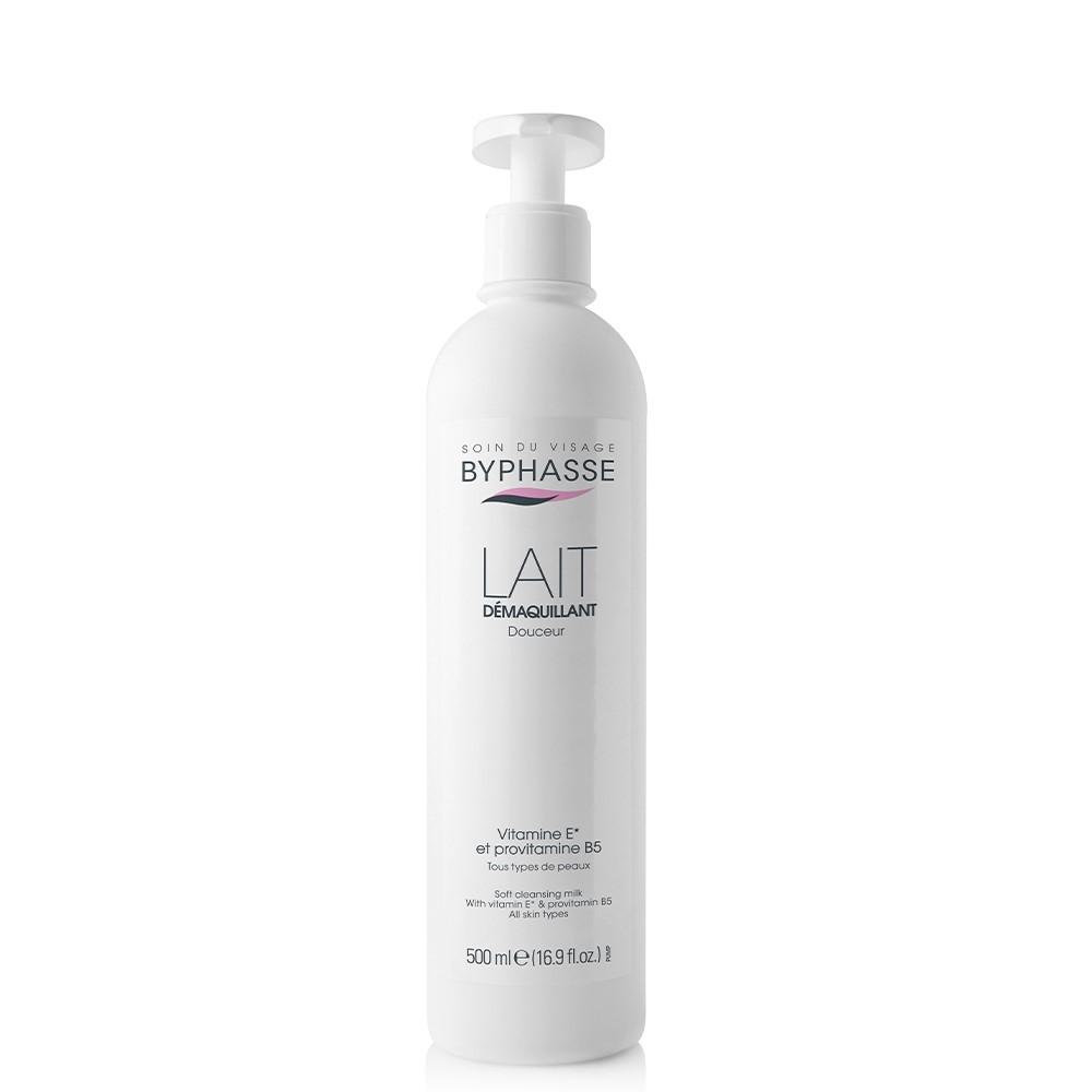Byphasse Leche Desmaquillante Vegano Todo Tipo de Piel Con Dosificador 500ml