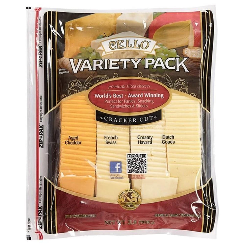 Quesos Cello Variety Pack 908 gr