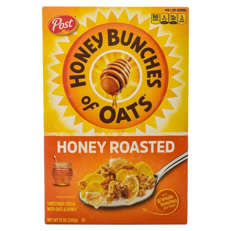 Cereal Post Honey Bunches of Oats with Honey Roasted 340 gr
