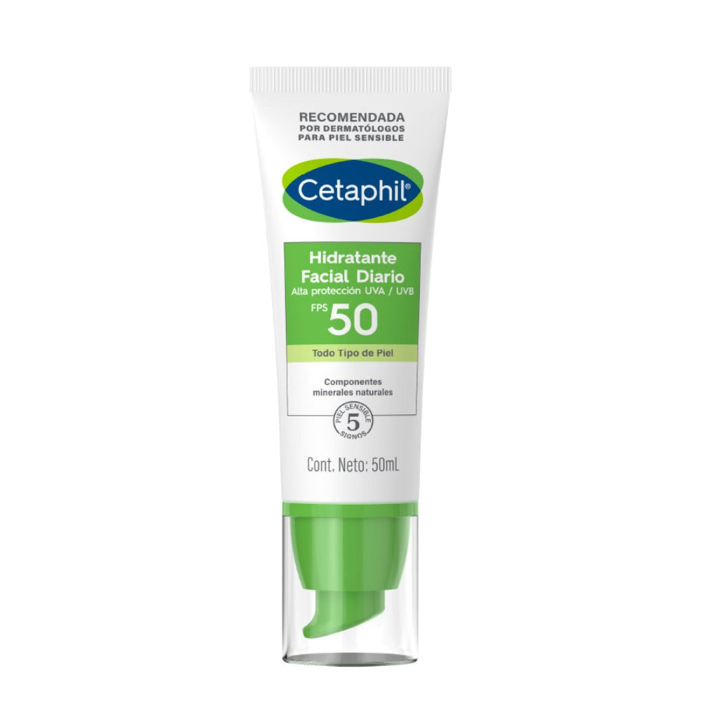 Cetaphil Hidratante Facial Diario FPS 50 Para Todo Tipo de Piel 50ml