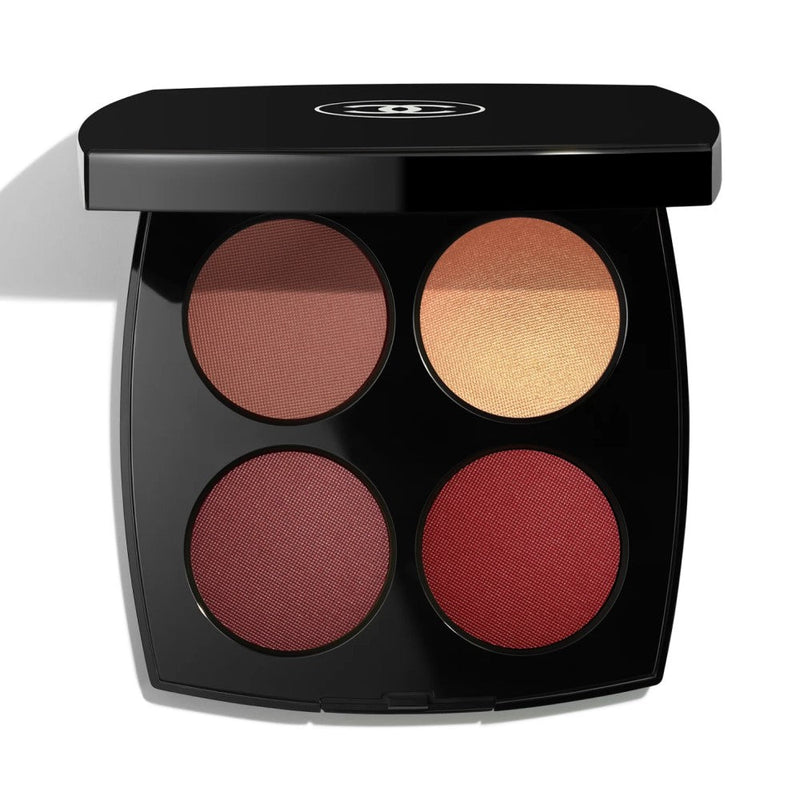 Chanel Les 4 Rouges Yeux Et Joues Eyeshadow And Blush Palette 958 Caractére Limited Edition 12g