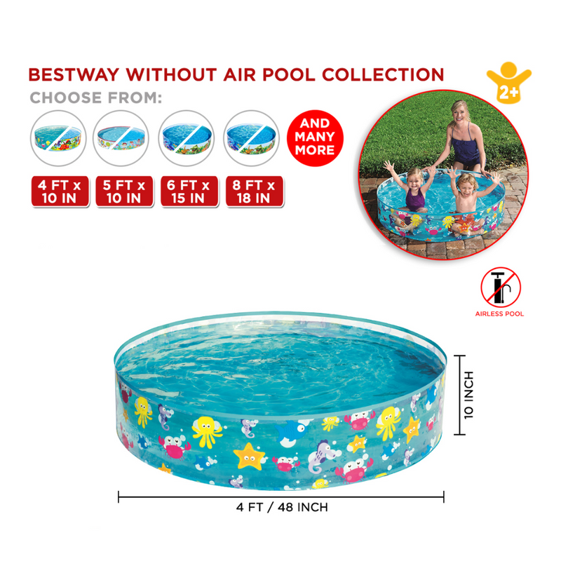 Piscina Best Way Fill 'N Fun Odyssey Pool 1.22m x 25cm
