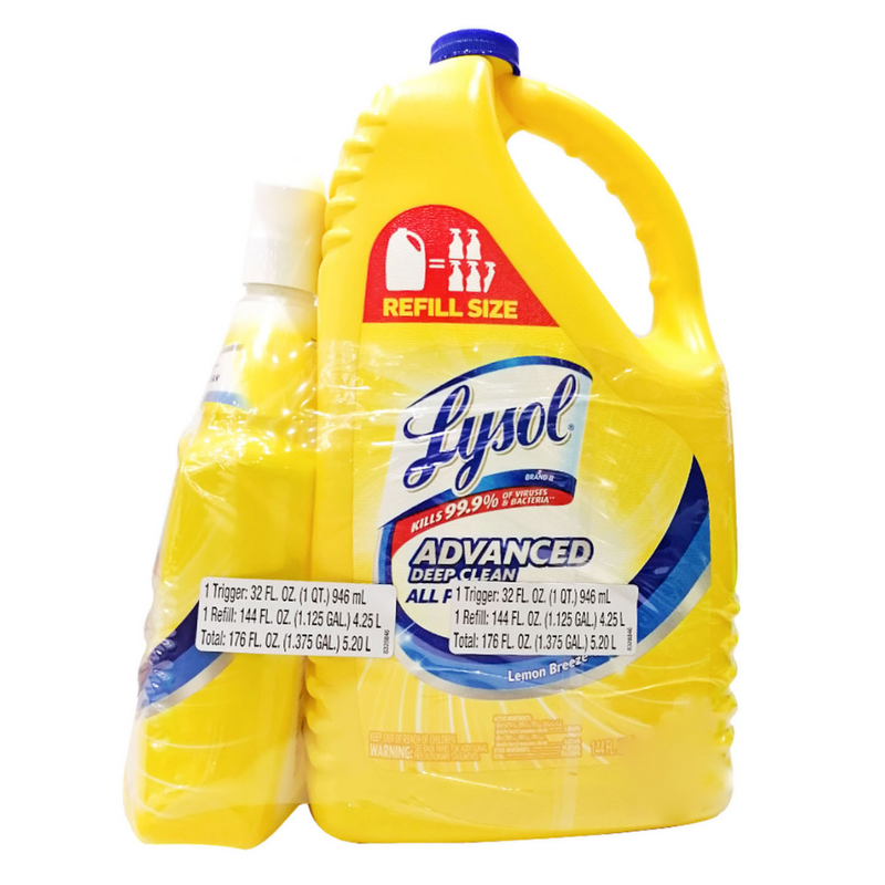 Lysol Advanced Con Refill 5.20l Limpieza Profunda
